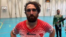 Interview maritima: Thomas Tricaud après la défaite de Martigues Handball contre le PSG