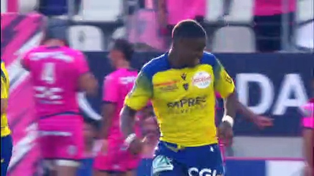 TOP 14 - Essai de Samuel EZEALA (ASM) - Stade Français Paris - ASM Clermont - Saison 2022/2023