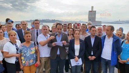 CHP İstanbul İl Başkanlığı’ndan Kız Kulesi’ndeki restorasyon çalışmasına tepki