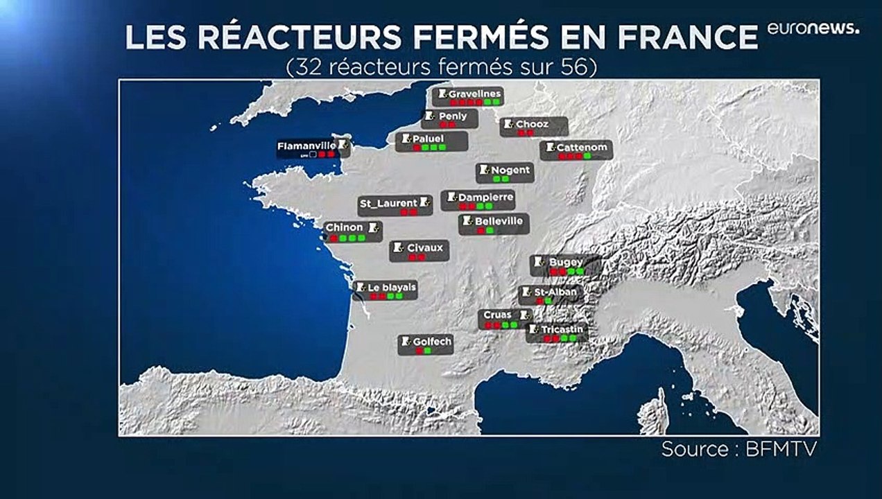 Franzosen droht Strommangel wegen maroder Atomkraftwerke