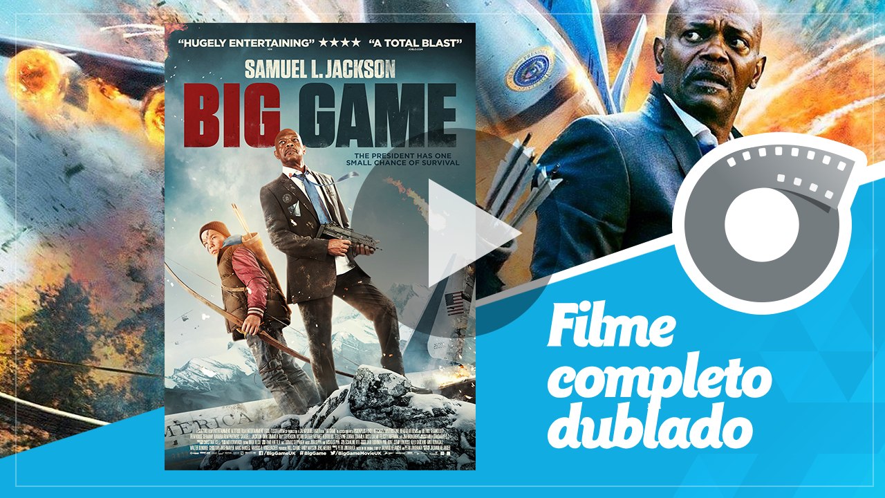 Caçada ao Presidente - Big Game - Samuel L. Jackson Filme completo em português