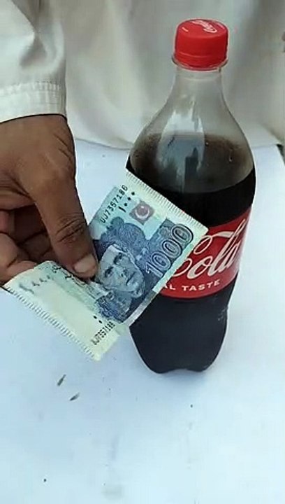 how to save money in a coca-cola bottle.  #in #a #cocacola #reels #reelsinstagram