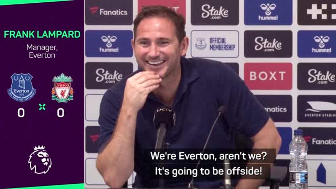 'We're Everton, it's going to be offside!' - La...