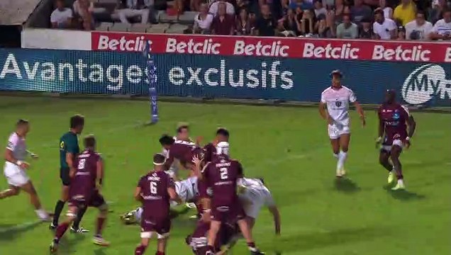 TOP 14 - Essai de Rémi LAMERAT (UBB) - Union Bordeaux-Bègles - Stade Toulousain - Saison 2022/2023