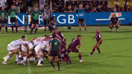 TOP 14 - Essai de Madosh Tambwe (UBB) - Union Bordeaux-Bègles - Stade Toulousain - Saison 2022/2023