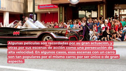 ¡El Delorean, el batimóvil y MÁS! Los autos más famosos del cine