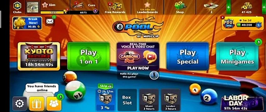 8-Ball-Pool-Golden-Shot-Kraken-Cue-Lucky-Shot-YouTube