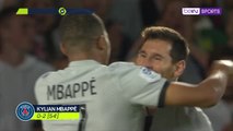 Mbappe and Messi combine as PSG beat 10-man Nantes