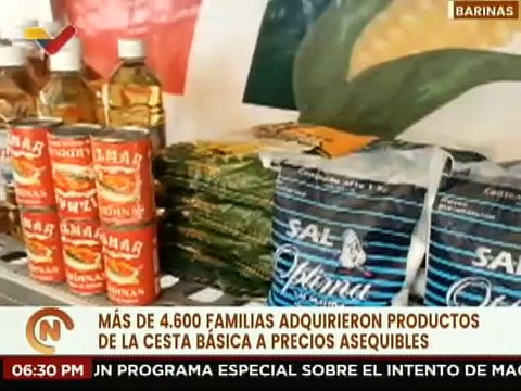 Barinas | Distribuyen 15 toneladas de alimentos en la Base de Misiones La Cinqueña