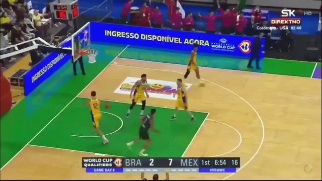 Brazil vs Mexico FIBA Basketball World Cup 2023 Qualifiers 8.29.2022