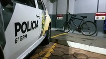 Polícia Militar apreende bicicleta e pedaços de celular no Centro