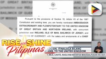 Dating DFA Sec. Locsin, itinalaga bilang bagong Philippine Amb. to the United Kingdom