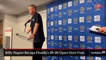 Billy Napier Recaps Florida's 29-26 Upset Over Utah