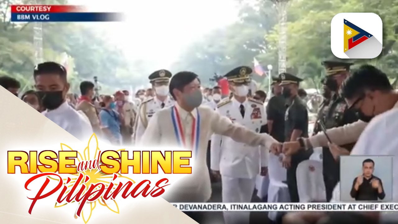 Mga itinuturing na bayani ng bansa, binigyang-pugay ng Pangulo; Sakripisyo ng mga OFW, kinilala