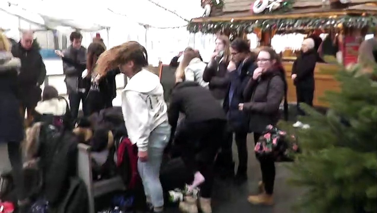 Umziehen nach dem Sport – EIsbahn