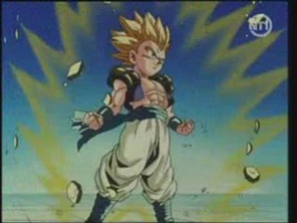 dbz: La nouvelle fusion de songoten et de trunks partie 3