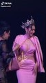 Hoa hậu Thuỳ Tiên xuất hiện trong sắc hồng ngọt ngào tại chung kết Glamanand Supermodel India 2022