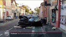 Refus d'obtempérer à Toulouse : Les images terrifiantes filmées par l'une des victimes alors que la voiture fonce sur lui dans la rue