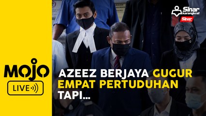 Azeez berjaya gugur empat pertuduhan tapi…