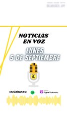 Resumen de noticias lunes 5 de septiembre