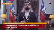 Chile rechazó la propuesta de la nueva constitución