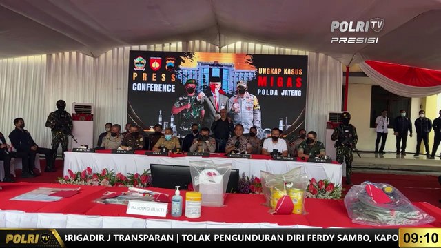 PRESISI UPDATE : Konpers Polda Jateng Ungkap Kasus Penyimpanan BBM Bersubsidi
