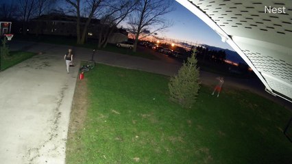 Full Court Basketball Shot For The Win!