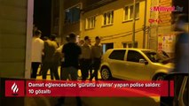 'Gürültü uyarısı' yapan polise saldırı! 10 gözaltı