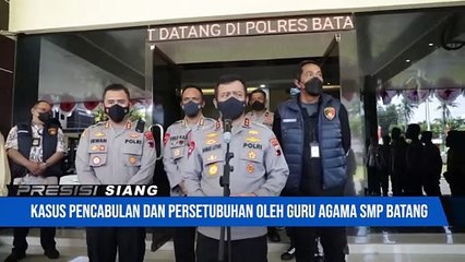 Kapolda Jateng Sebut Korban Pencabulan Guru SMP di Batang Lebih 20 Siswi