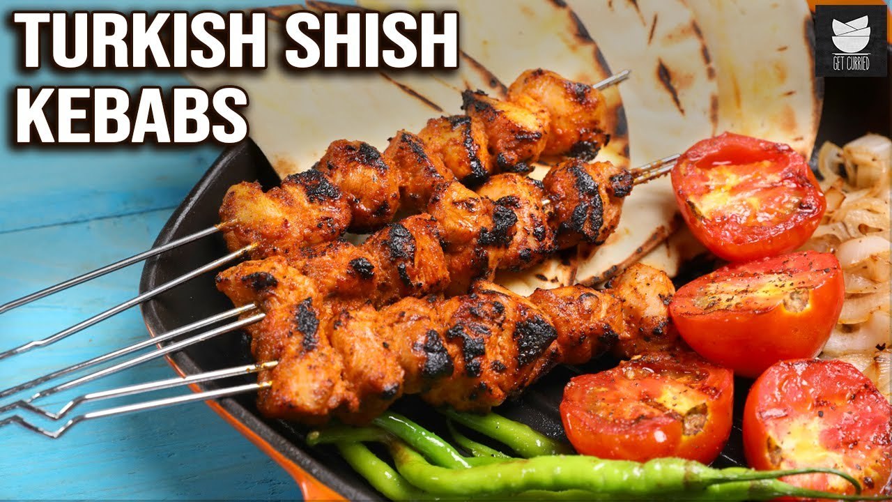 Turkish Style Shish Kebabs Grilled Chicken Kebabs Turkish Chicken