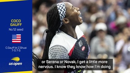 Download Video: Gauff admits she's still getting used to star billing