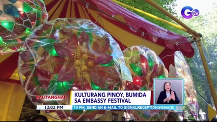 Kulturang Pinoy, bumida sa Embassy Festival | BT