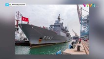 Setelah Belasan Tahun, Kapal Perang Turki Berlabuh di Israel
