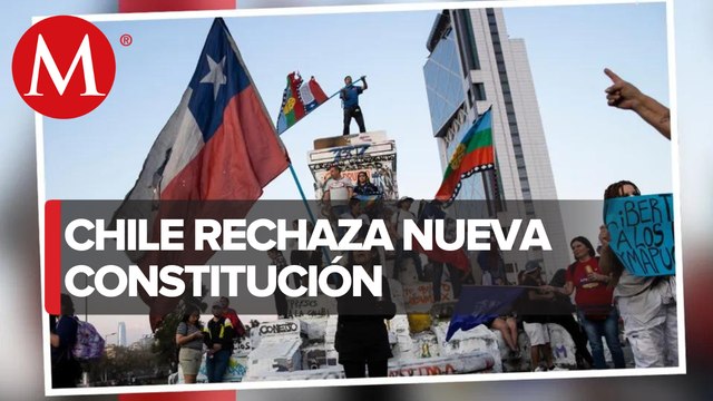 Chile rechaza nueva Constitución en plebiscito y seguirá la de Pinochet