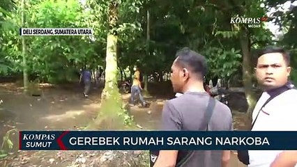Polresta Deli Serdang Gerebek Rumah yang Diduga Sarang Narkoba
