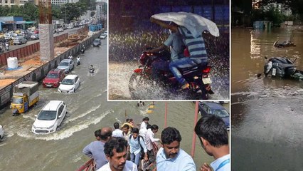 Heavy Rains , Bengaluru లో,  ఇదేం వర్షం అయ్యా , రాత్రంతా *National | Telugu OneIndia