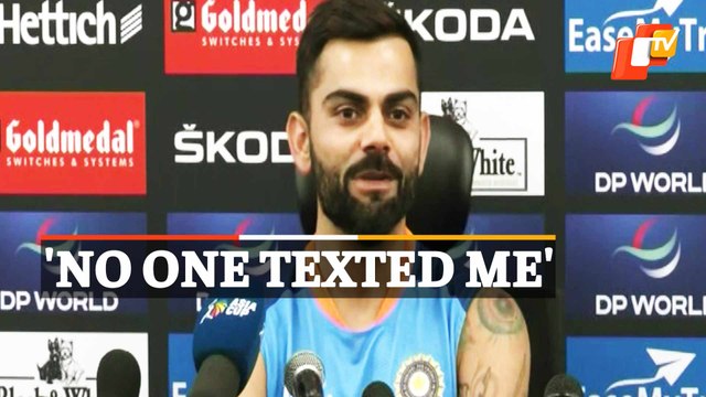 WATCH | Virat Kohli Reveals Only MS Dhoni Texted Him After He Left Test Captaincy