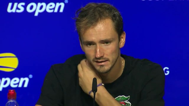 US Open 2022 - Daniil Medvedev : I'm not going to go to my room and cry, even if I'm disappointed