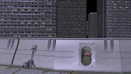 Future City (version 0.27) WIP of London in 2064ad