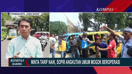 Sopir Gelar Aksi Protes ke Dishub, Penumpang Maklumi Kenaikan Tarif Angkutan Umum