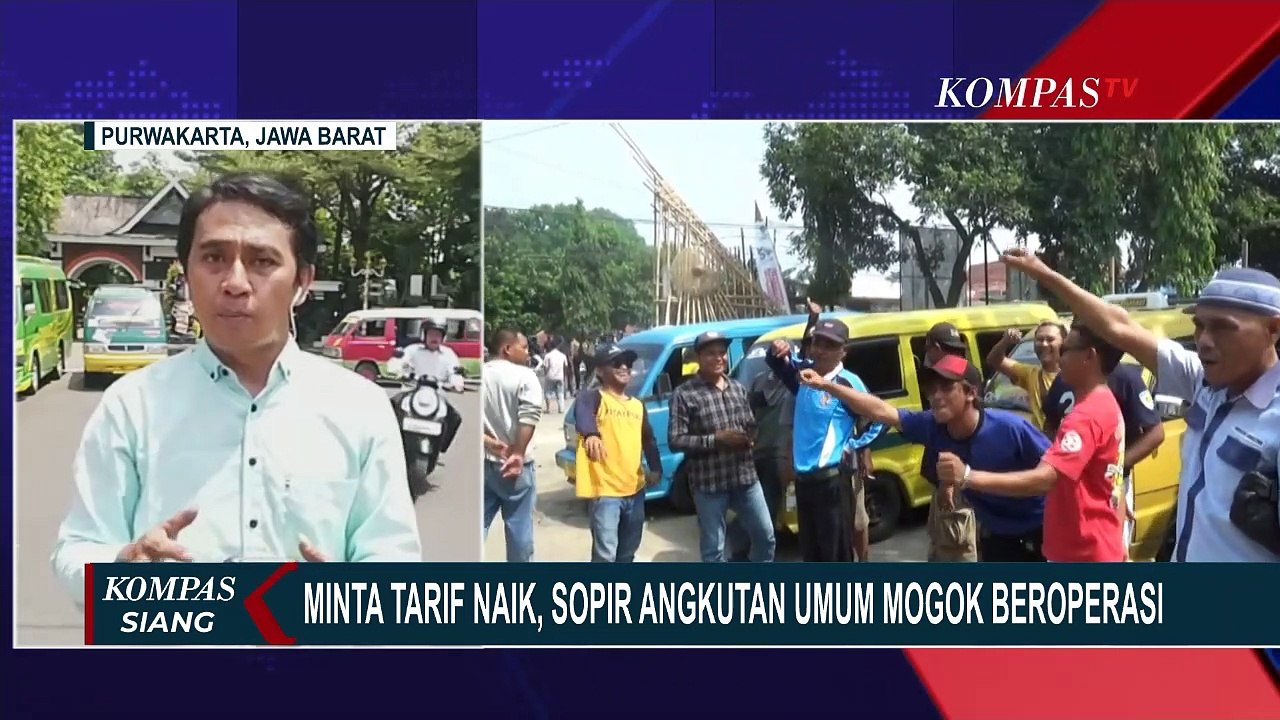 Sopir Gelar Aksi Protes ke Dishub, Penumpang Maklumi Kenaikan Tarif Angkutan Umum