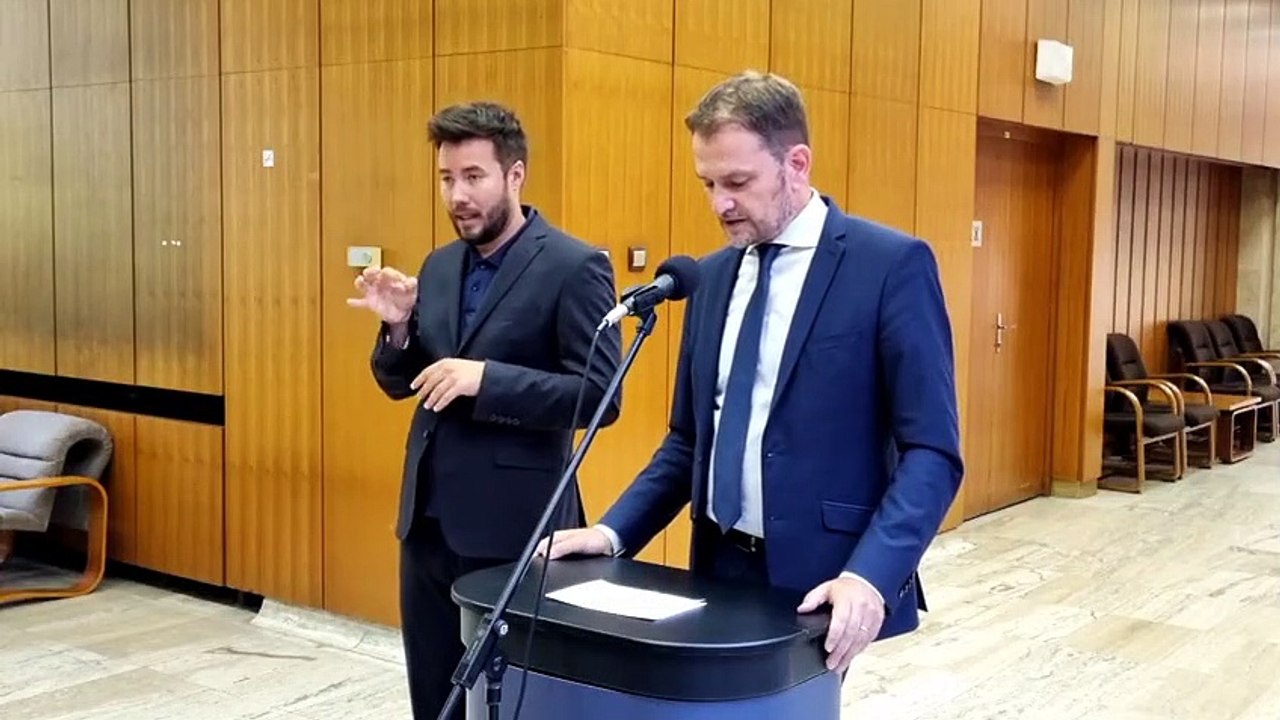ZÁZNAM: Matovič trvá na splnení 10 bodov pomoci, Sulík podľa neho uteká od zodpovednosti