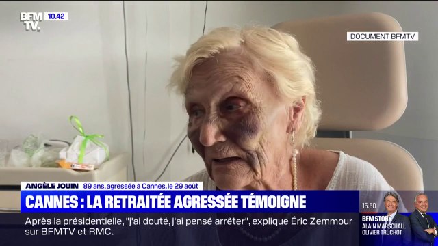 J'ai rien vu, j'ai rien senti : le témoignage d'Angèle, 89 ans, agressée par trois mineurs à Cannes