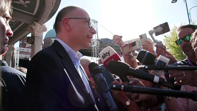 Enrico Letta sul voto del 25 settembre: Se vince la destra il primo a brindare sarà Putin