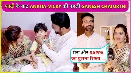 Ankita Lokhande's First Ganesh Chaturthi Celebration With Husband Vicky After Marriage | Exclusive