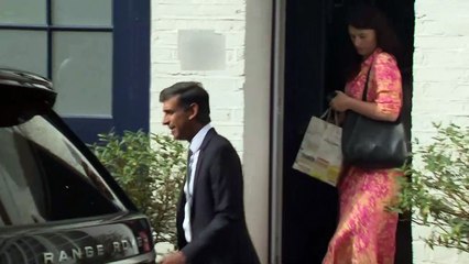 Sunak heads to Westminster ahead of new PM announcement