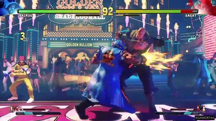 Street Fighter V - Balrog Vs. Sagat (LEVEL 8)