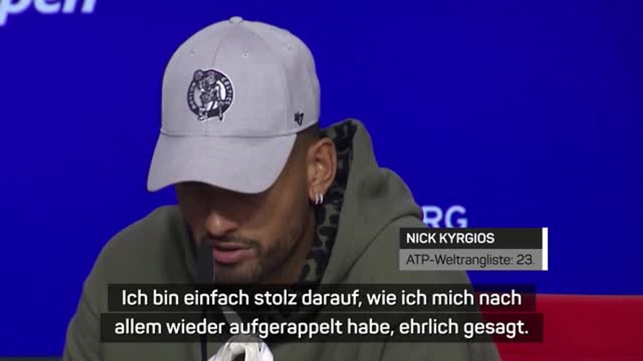 Kyrgios: 'Mental in einer schwierigen Situation'