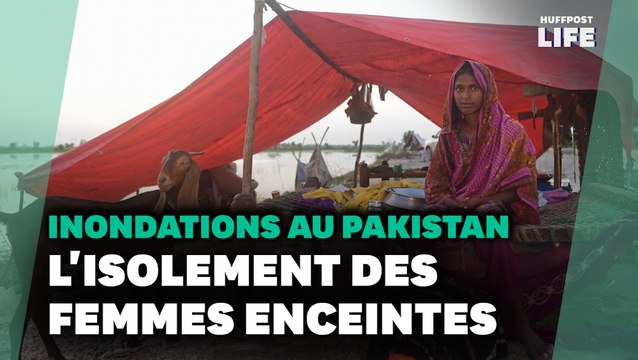 Au Pakistan, les femmes enceintes prises dans l’enfer des inondations
