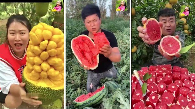 Lovely Fruits Gardening New Video | fruits is amazing | woman love fruits | fruits channel